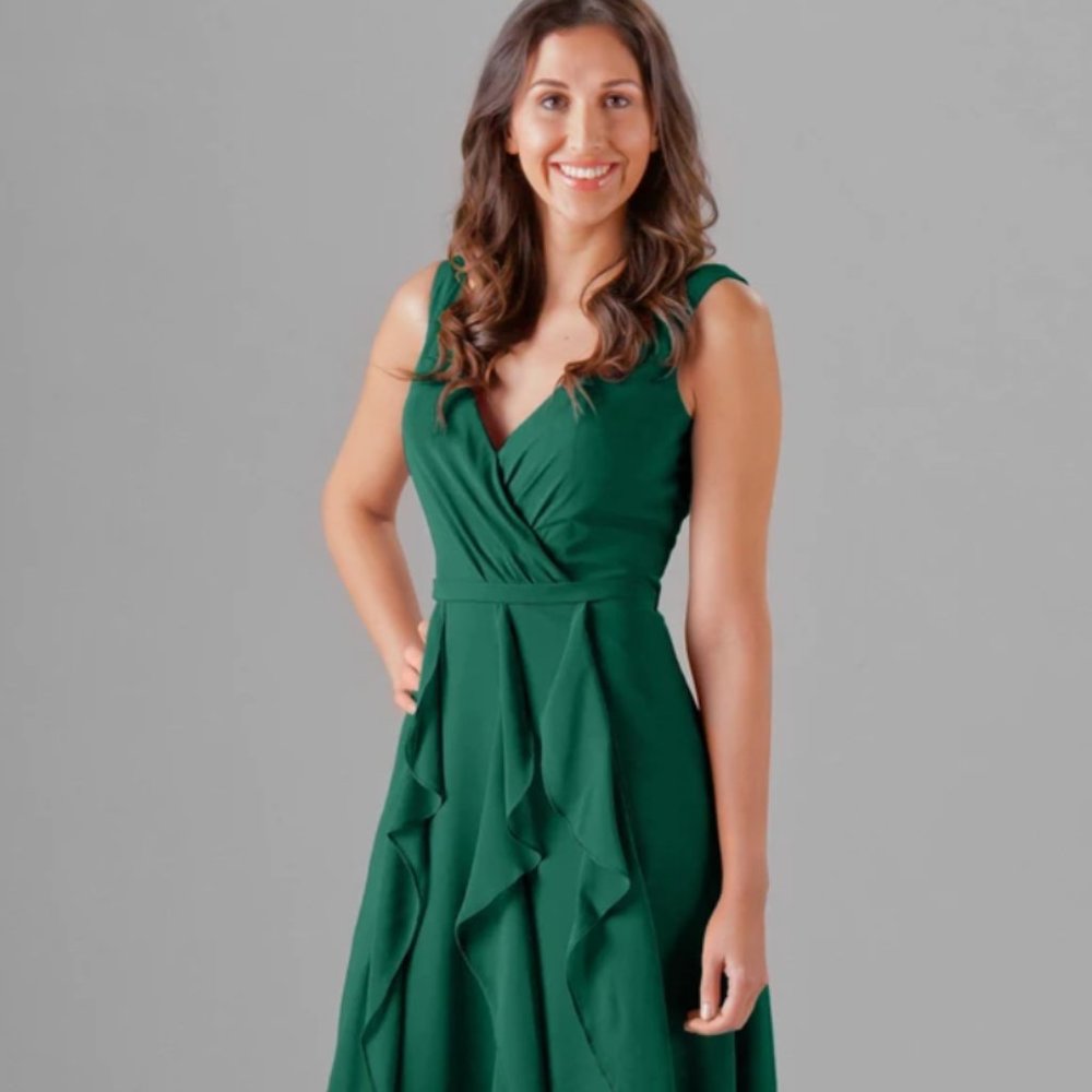 Kennedy Blue "Everly" Emerald Bridesmaid Dress